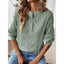 Women's Top | Ribbed Texture, Button Neckline 4
