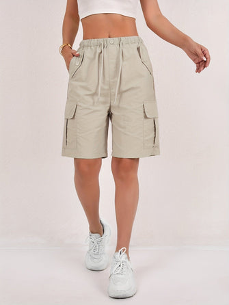 Womens Cargo Shorts | Lightweight, Quick-Dry Fabric 8