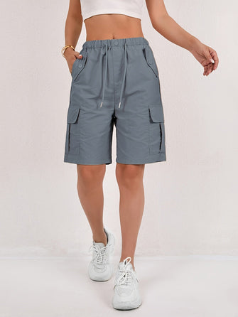 Womens Cargo Shorts | Lightweight, Quick-Dry Fabric 9