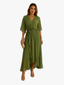 Womens Dress | Folded Chiffon, Adjustable Waistband 1