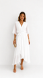 Womens Dress | Folded Chiffon, Adjustable Waistband 6