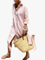 Womens Dress | Midi Length, Flowing Silhouette, Button Closure 1