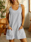 Womens Dress | Striped, Sleeveless Design 4