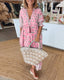 Womens Dress | V-Neckline, Floral Print, Plus Size Available 2