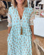 Womens Dress | V-Neckline, Floral Print, Plus Size Available 4