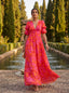 Womens Dress | V-Neckline, Long Voluminous Sleeves 0