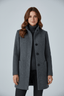 Wool Coat | Tailored Silhouette, Stand Collar 0
