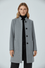 Wool Coat | Tailored Silhouette, Stand Collar 1