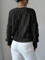Women’s Bow Detail Cable Knit Cardigan