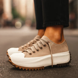 Women’s Platform Sneakers | Lace Up Casual Trainers – SELAVINE