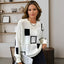 Women’s Round Neck Knit Sweater | Long Sleeve Relaxed Pullover