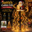 Santa Gift Fountain Light for the Garden
