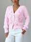 Women’s Bow Detail Cable Knit Cardigan