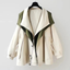 Women’s Hooded Colour Block Trench Coat