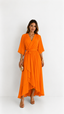 Women's Dress Folded, Adjustable Waistband