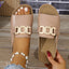 Women's Buckle Flat Sandals