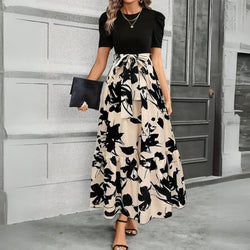 Women's Floral Print Maxi Dress
