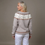 Women’s Cream Tonal Knitted Cardigan