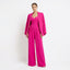 Women’s Elegant High-Waisted Jumpsuit with Straight-Leg Silhouette