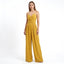 Women’s Elegant High-Waisted Jumpsuit with Straight-Leg Silhouette