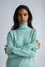 Women’s Patterned Turtleneck Sweater