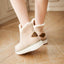 Women’s Faux Fur Lined Chunky Sole Ankle Snow Boots