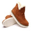 Women’s Faux Fur Lined Chunky Sole Ankle Snow Boots