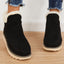 Women’s Faux Fur Lined Chunky Sole Ankle Snow Boots