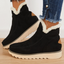Women’s Faux Fur Lined Chunky Sole Ankle Snow Boots
