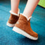 Women’s Faux Fur Lined Chunky Sole Ankle Snow Boots