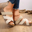 Women’s Cushioned  Sandals with Elastic Straps