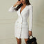 Women's Double-Breasted Blazer Dress