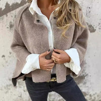 Women's Short Mid-Season Coat | Autumn Spring Jacket