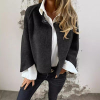 Women's Short Mid-Season Coat | Autumn Spring Jacket