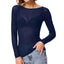 Women's Long Sleeve Mesh Top