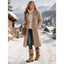 Women’s Boho Fringe Mid-Calf Snow Boots