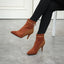 Women’s Buckle-Strap Stiletto Ankle Boots