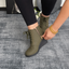 Women’s Buckle-Strap Wedge Ankle Boots