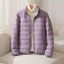Women’s Lightweight Quilted Stand Collar Puffer Jacket
