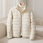 Women’s Lightweight Quilted Stand Collar Puffer Jacket