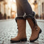 Women’s Faux Fur Trimmed Knee High Boots
