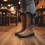 Women’s Faux Fur Trimmed Knee High Boots