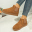 Women’s Faux Suede Chelsea Boots with Plush Lining