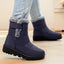 Women’s Fleece-Cuffed Padded Snow Boots
