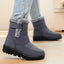 Women’s Fleece-Cuffed Padded Snow Boots