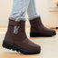 Women’s Fleece-Cuffed Padded Snow Boots