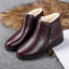 Women’s Fleece-Lined Faux Leather Ankle Boots