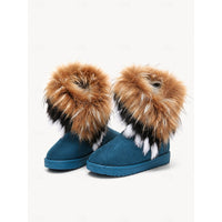 Women’s Fluffy Faux Fur Snow Boots