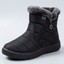 Women’s Fur-Lined Ankle Snow Boots with Side Zip