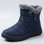 Women’s Fur-Lined Ankle Snow Boots with Side Zip